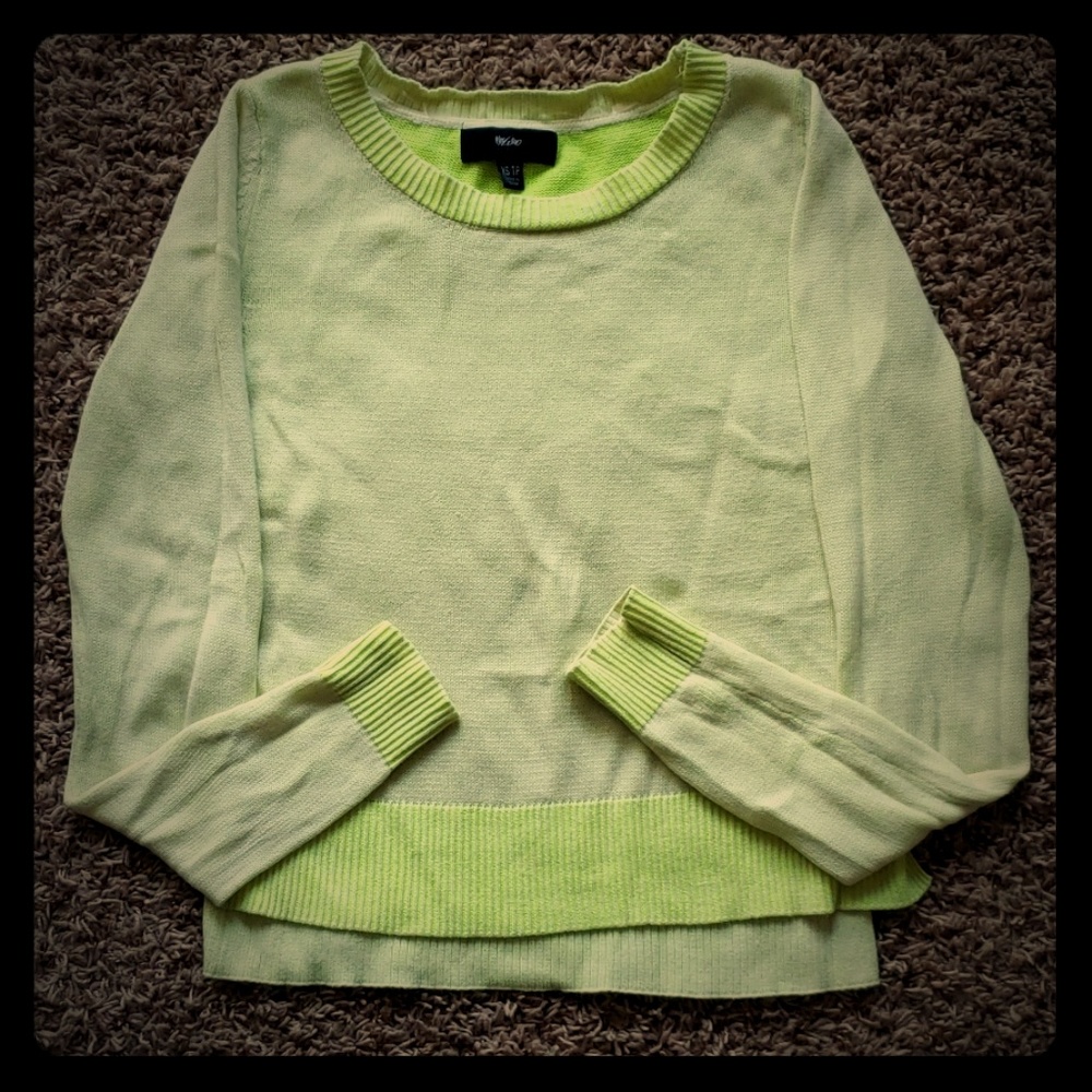 Lemon Lime Sweater